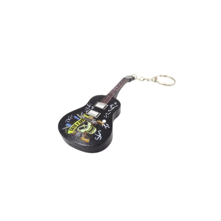 Mini gitarový prívesok na kľúče - Guns N 'Roses - Tribute EGK-0627