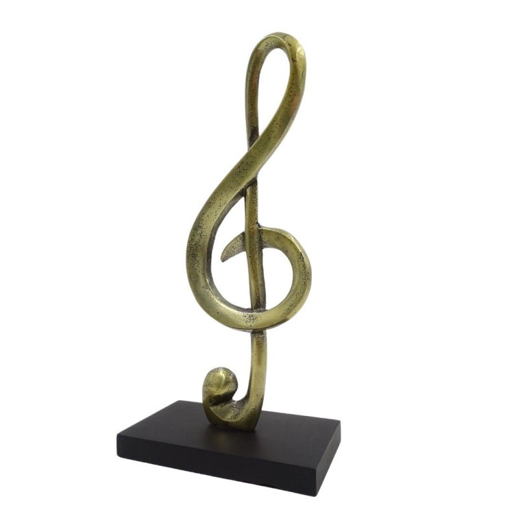 Soška husľový kľúč - darček pre hudobníka - MUS-21