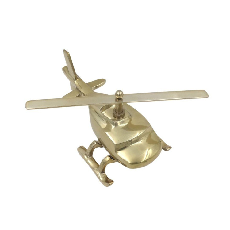 Kovový model vrtuľníka - darček pre fanúšika letectva - N-2962