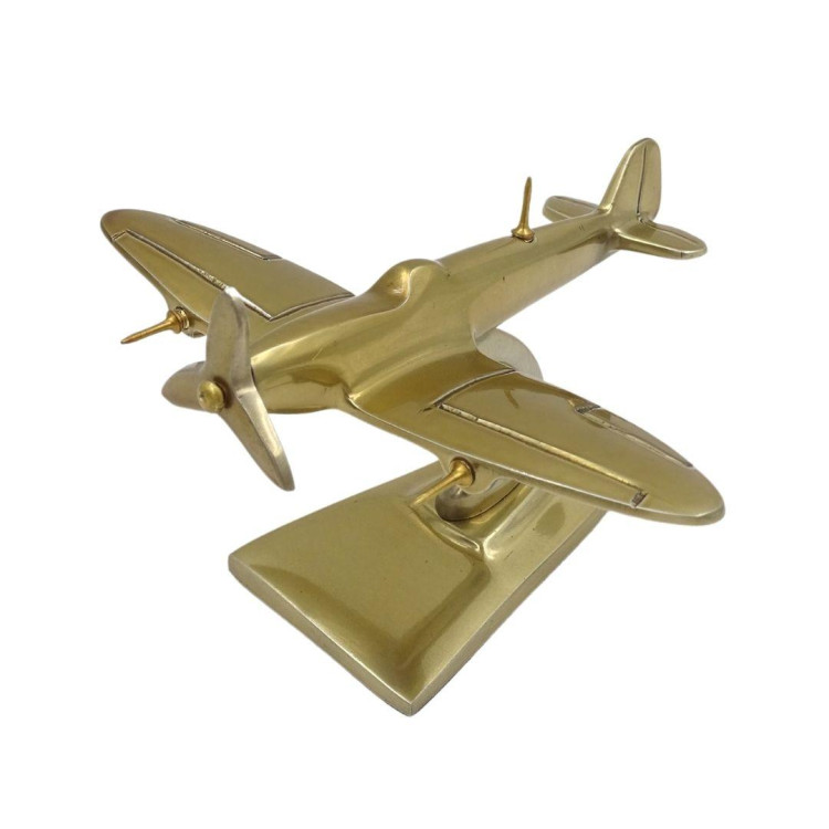 Malý model lietadla Spitfire - legendárna stíhačka z druhej svetovej vojny