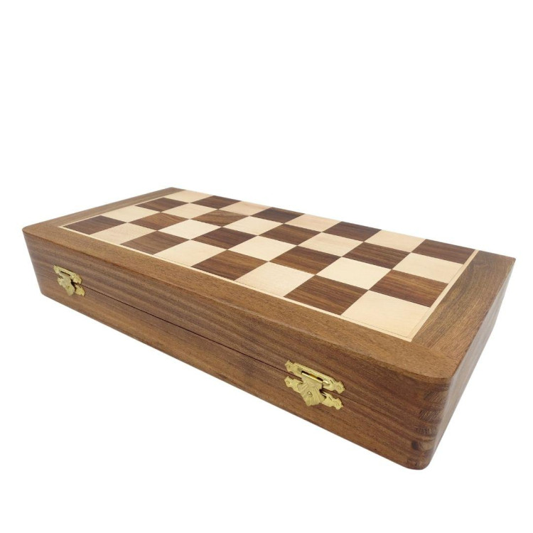 Klasické drevené šachy - 40x40cm - G114