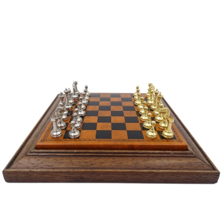 Exkluzívne kovové magnetické šachy Italfama 18x18 cm - N300