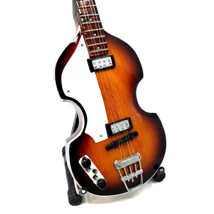 Mini basgitara- Paul Mc Cartney, The Beatles, MGT-2028, mierka 1:4