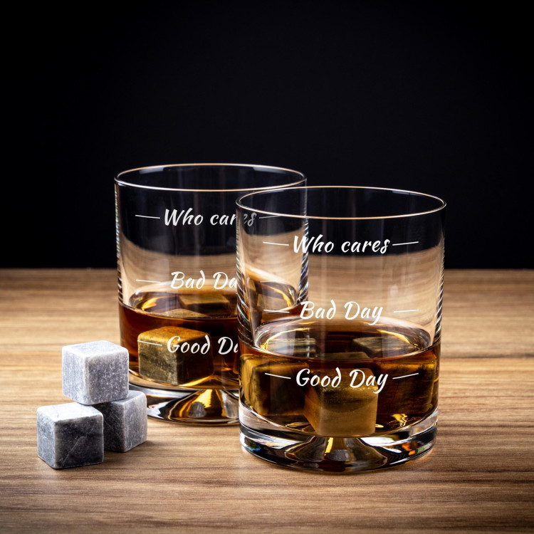 Set pre milovníkov whisky Froster - Who cares