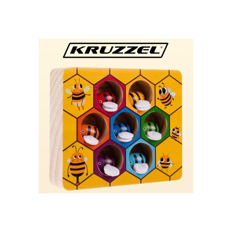 Drevená hra "medové plásty" Kruzzel 21910