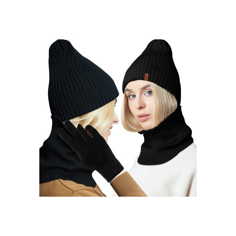 3-dielny zimný set čiapky, šálu a rukavíc Trizand 22100
