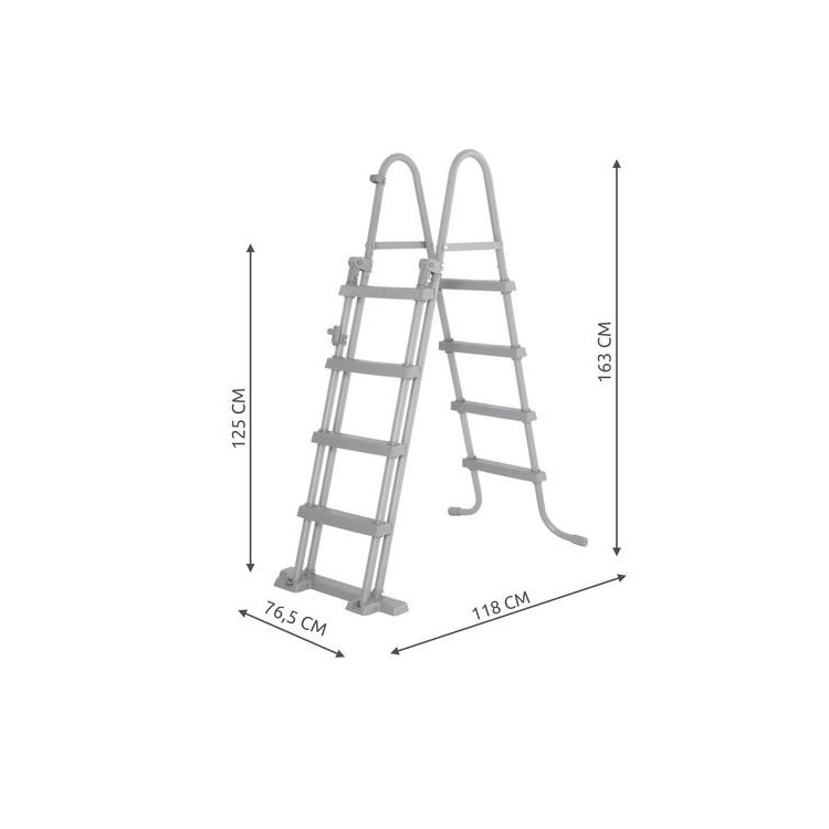 Bazénový rebrík 122 cm - BESTWAY 58331