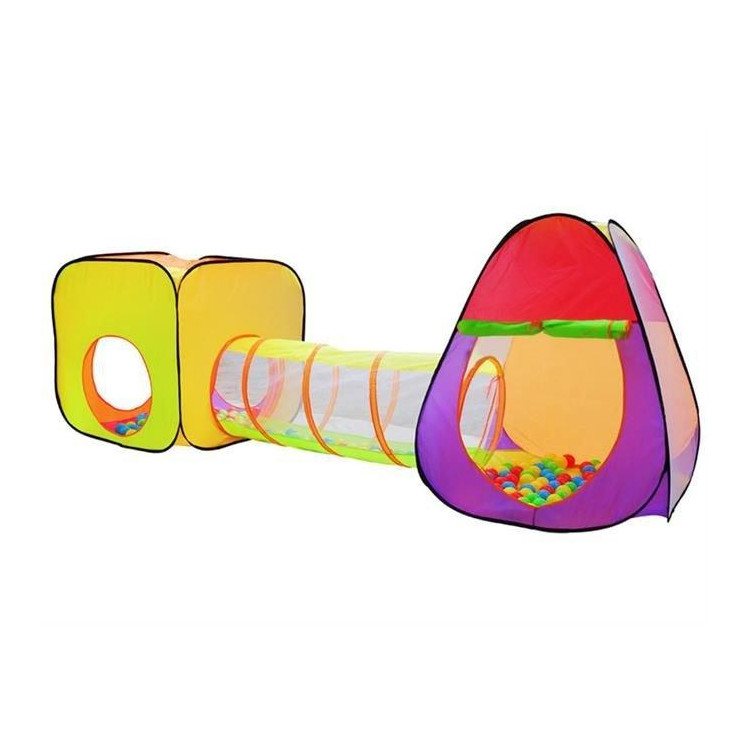 Detský stan IGLO + tunel + 200 farebných loptičiek