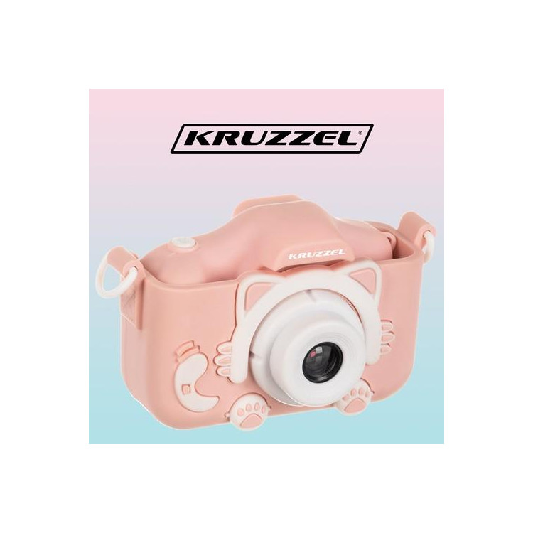 Digitálny fotoaparát Kruzzel AC22296 ružový