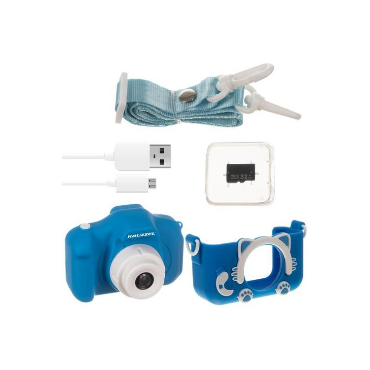 Digitálny fotoaparát Kruzzel AC22295 modrý