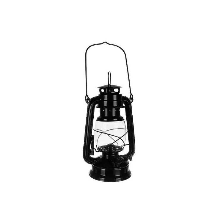 Olejová lampa čierna 24 cm