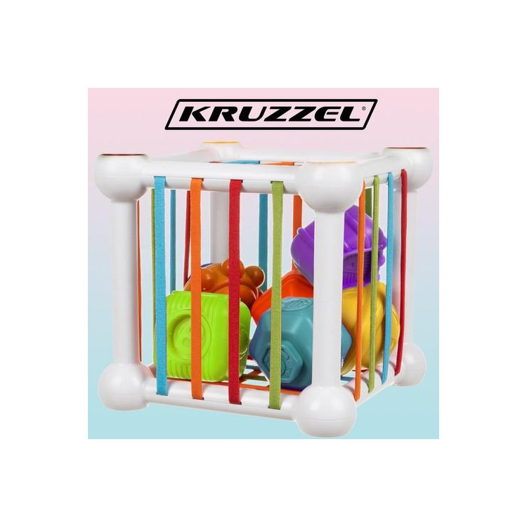 Flexibilná senzorická kocka Kruzzel 20377